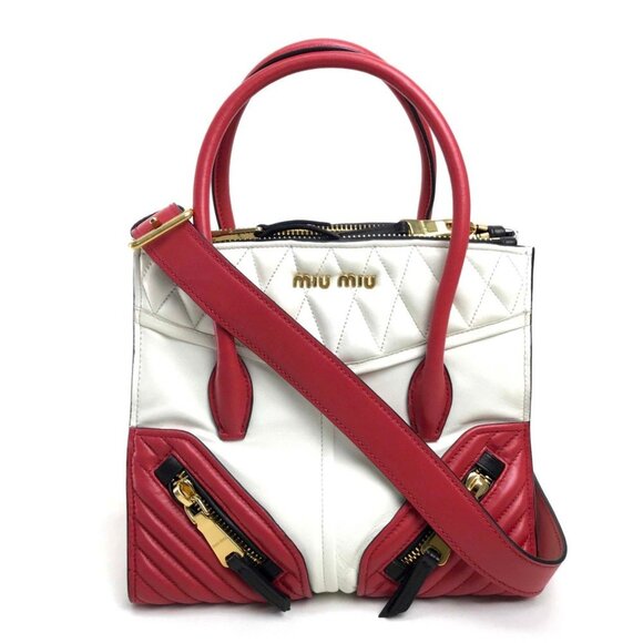 Miu Miu Handbags - MIU MIU White Bag